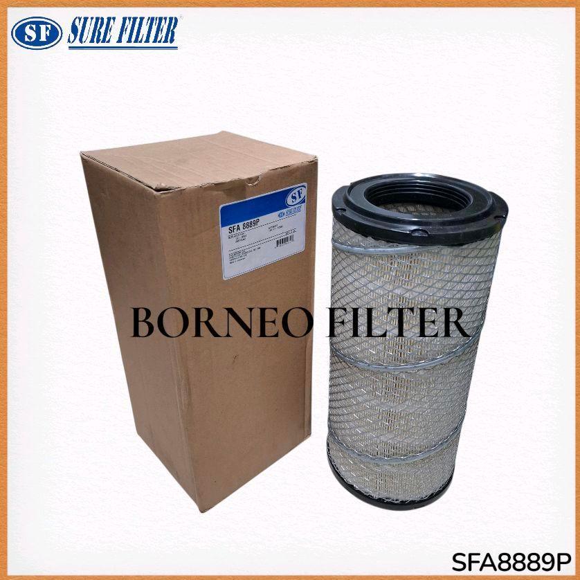 SFA8889P Sure กรองอากาศด้านนอก P828889 AF25557 26510342 A-5541 A5541 RS3544 JAE-88140 JAE88140 C1733