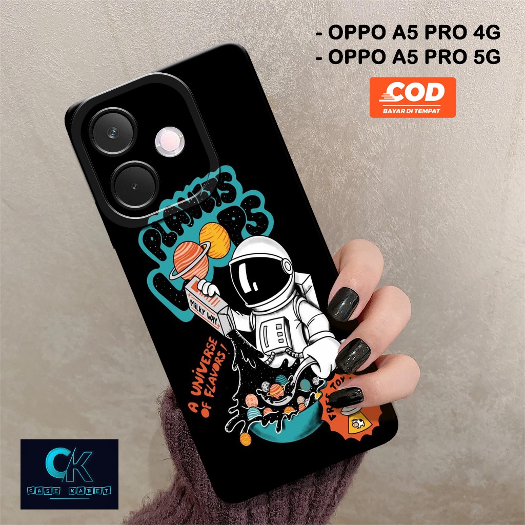 เคส HP ล่าสุด OPPO A5 PRO 4G / A5 PRO 5G 2025 - เคสแฟชั่น ASTRONOT - เคสยาง - เคสโทรศัพท์ OPPO A5 PR