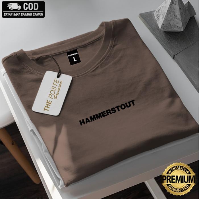 Benine Plain Dark Brown T-Shirt / Premium Distro T-Shirt / เสื้อยืดผู้ชายและผู้หญิง / แขนสั้น