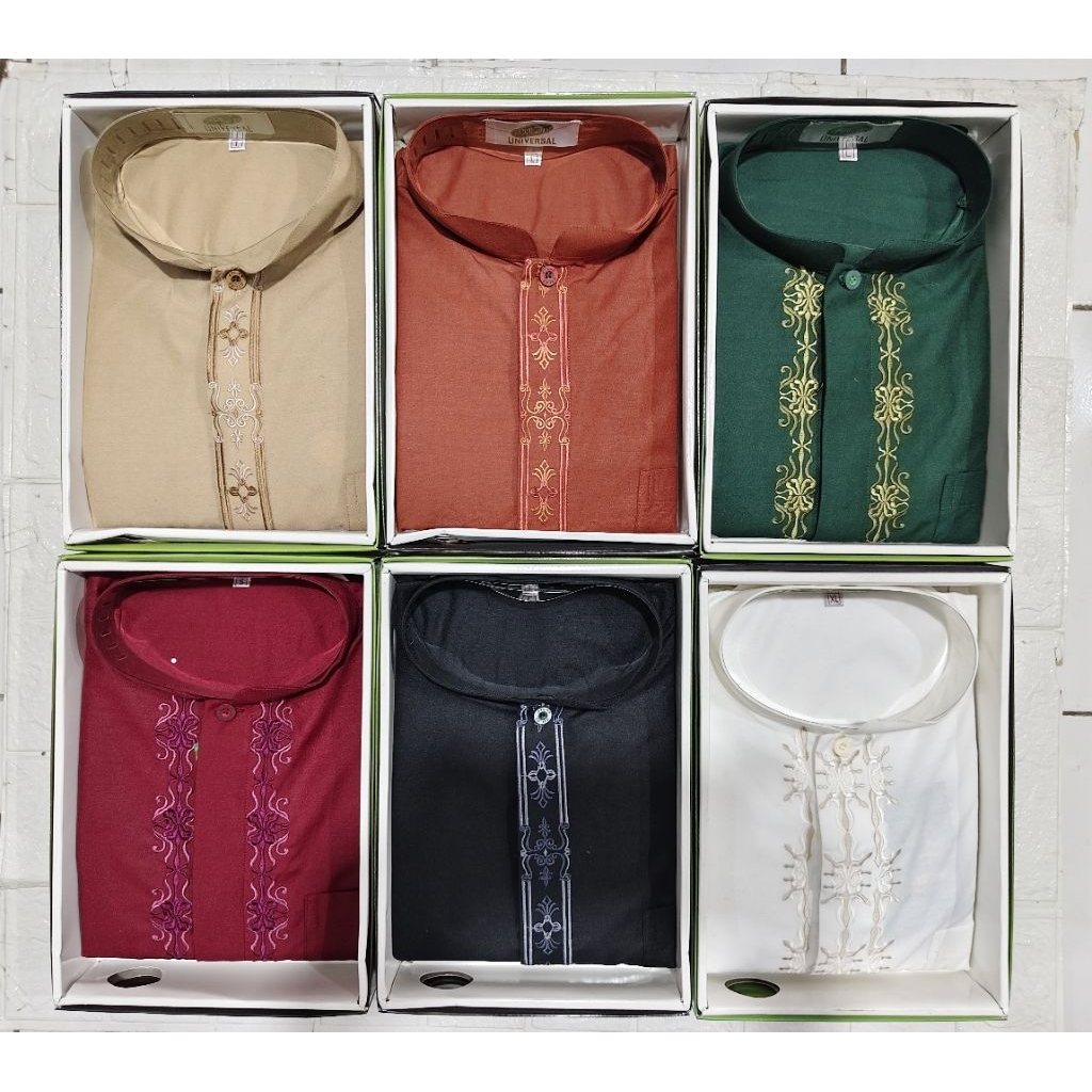 ATLAS UNIVERSAL LONG-SLEEVED KOKO SHIRT S-XL OBLONG และ CUFF