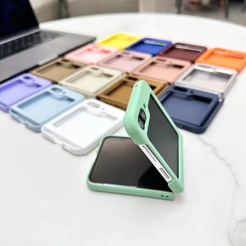 Samsung Z Flip6 Clear Gadget Case Casing Flip 6 Original Casing thumbnail 5