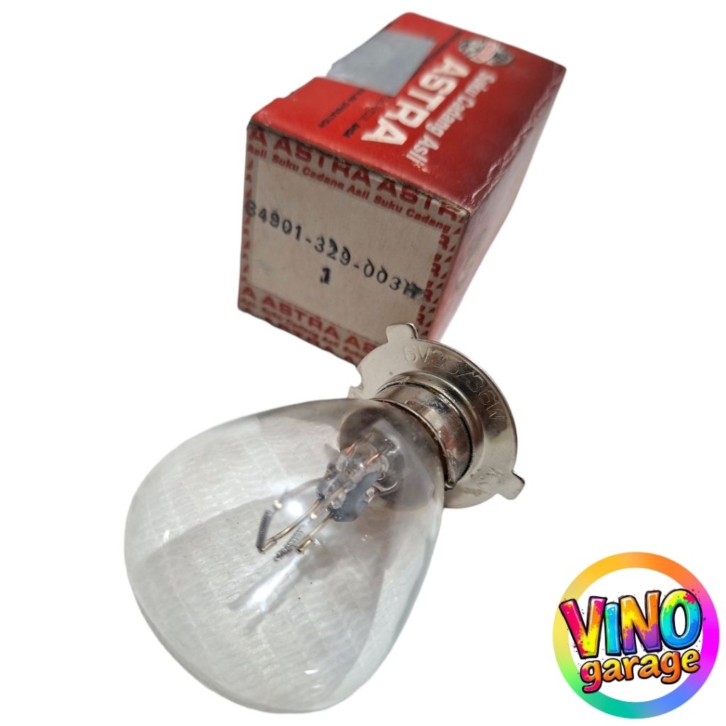 หลอดไฟหน้า 6V35W 34901 329 003H Honda win GL100 GL125 cb100 cb125 GL 100 CB 125 original stra STANLE