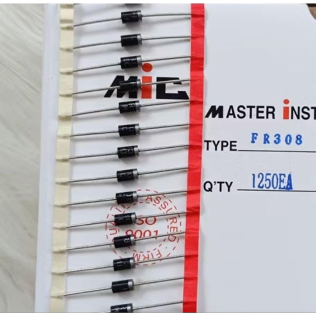 ULTRAFAST DIODE FR308 DIODE FR 308 เดิม 3A 800V 1