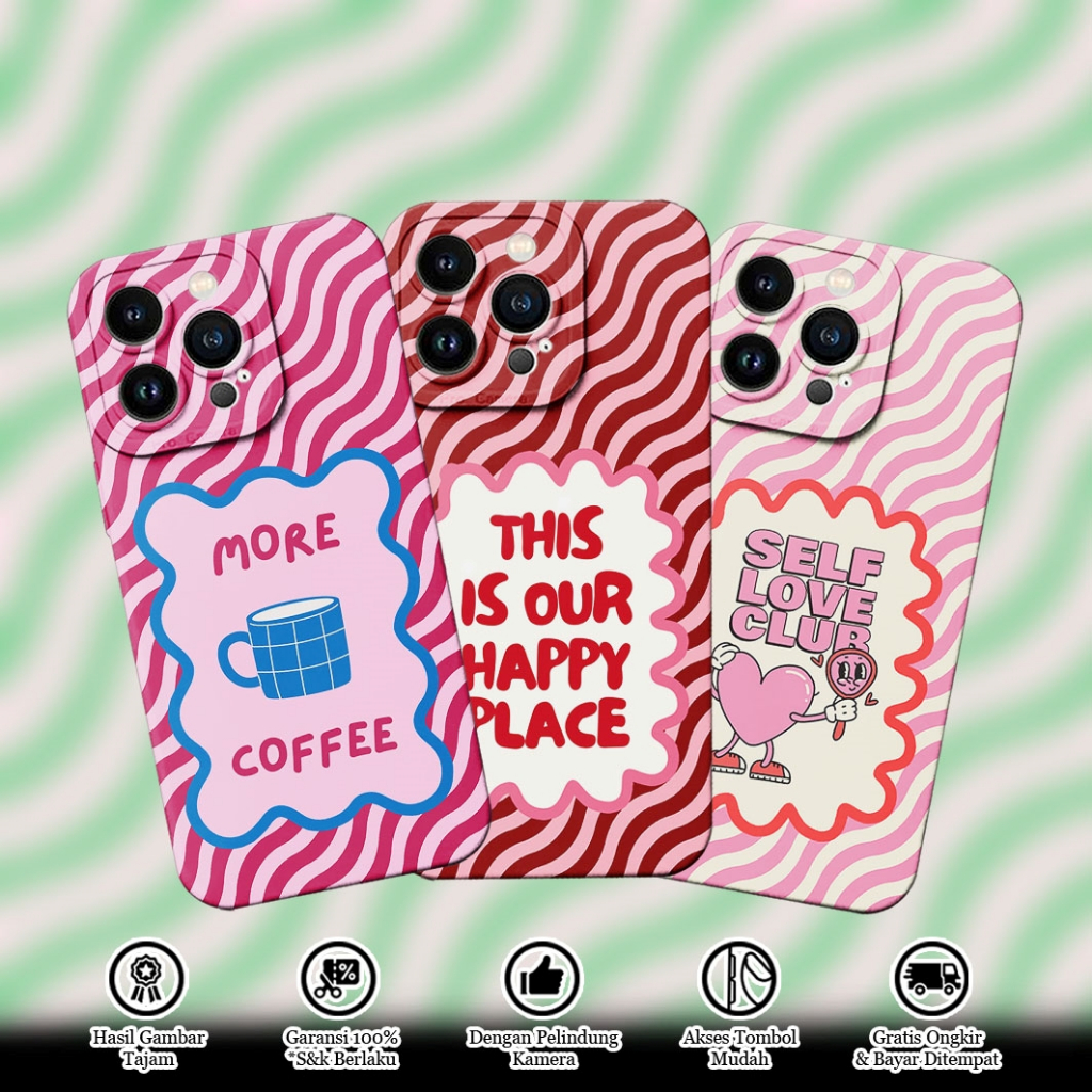 SOFTCASE CASING PREMIUM SILICON PRO กล้องเข้ากันได้สําหรับ REDMI 15C 14C 13C 12C 10C 10A 9C 9A MOTIF