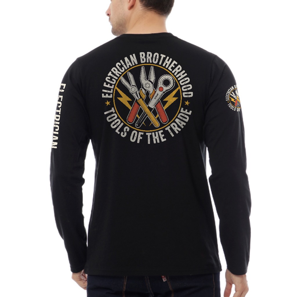 เสื้อยืดแขนยาวช่างไฟฟ้า Brotherhood