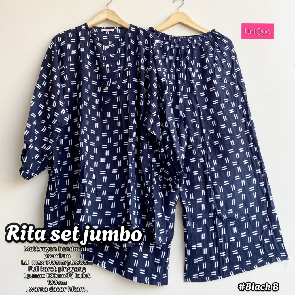 HQ เสื้อผ้าผู้หญิง RITA SET JUMBO จาก UNIQuE FASHION STORE