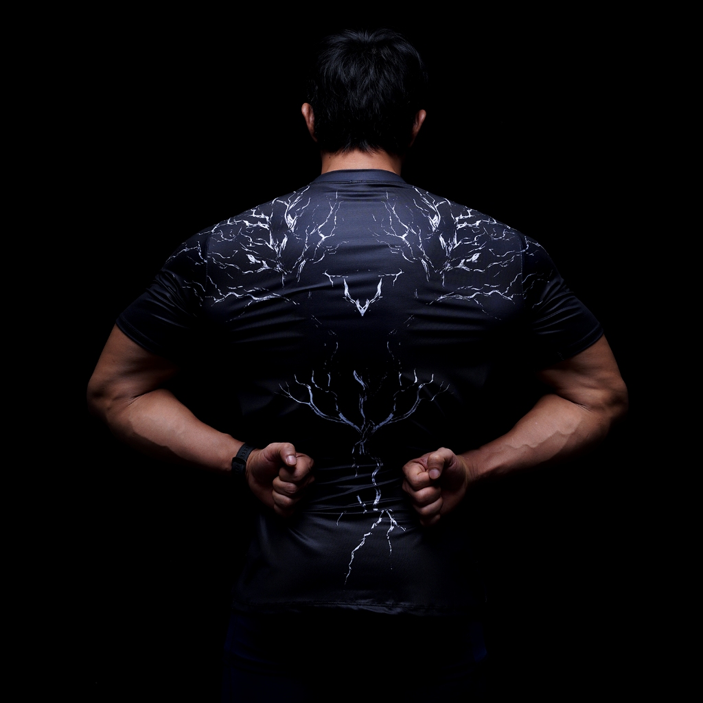 Veritate x Flexzone Gym Hardcore Shirts VTS-003 Vessel series