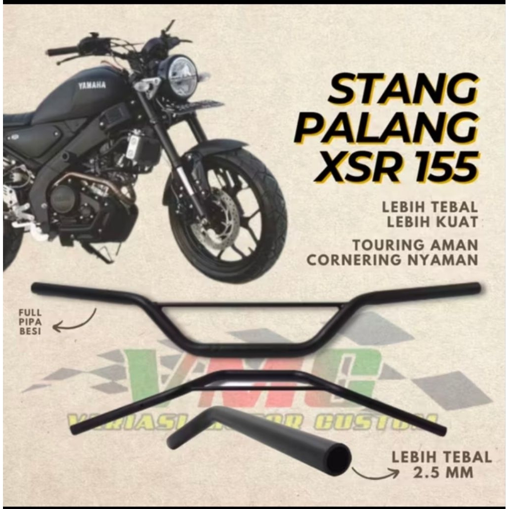 XSR 155 แฮนด์ XSR 155 Tracker แฮนด์สําหรับการเดินทาง แฮนด์มอเตอร์ไซค์แบบกําหนดเอง