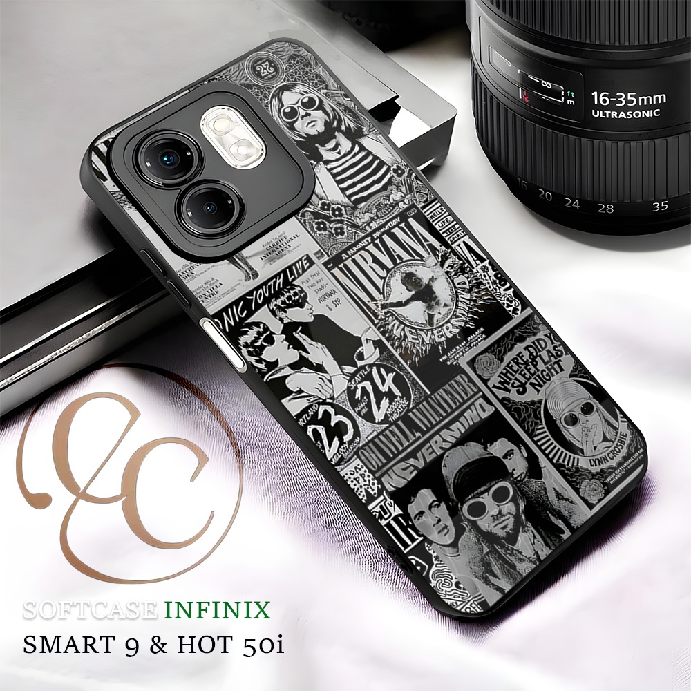 [CC08] SOFTCASE INFINIX HOT 50i | SMART 9 กระจกเงาเงาเงา Softcase | เคส INFINIX | เคสเท่ๆน่ารักๆ | บ