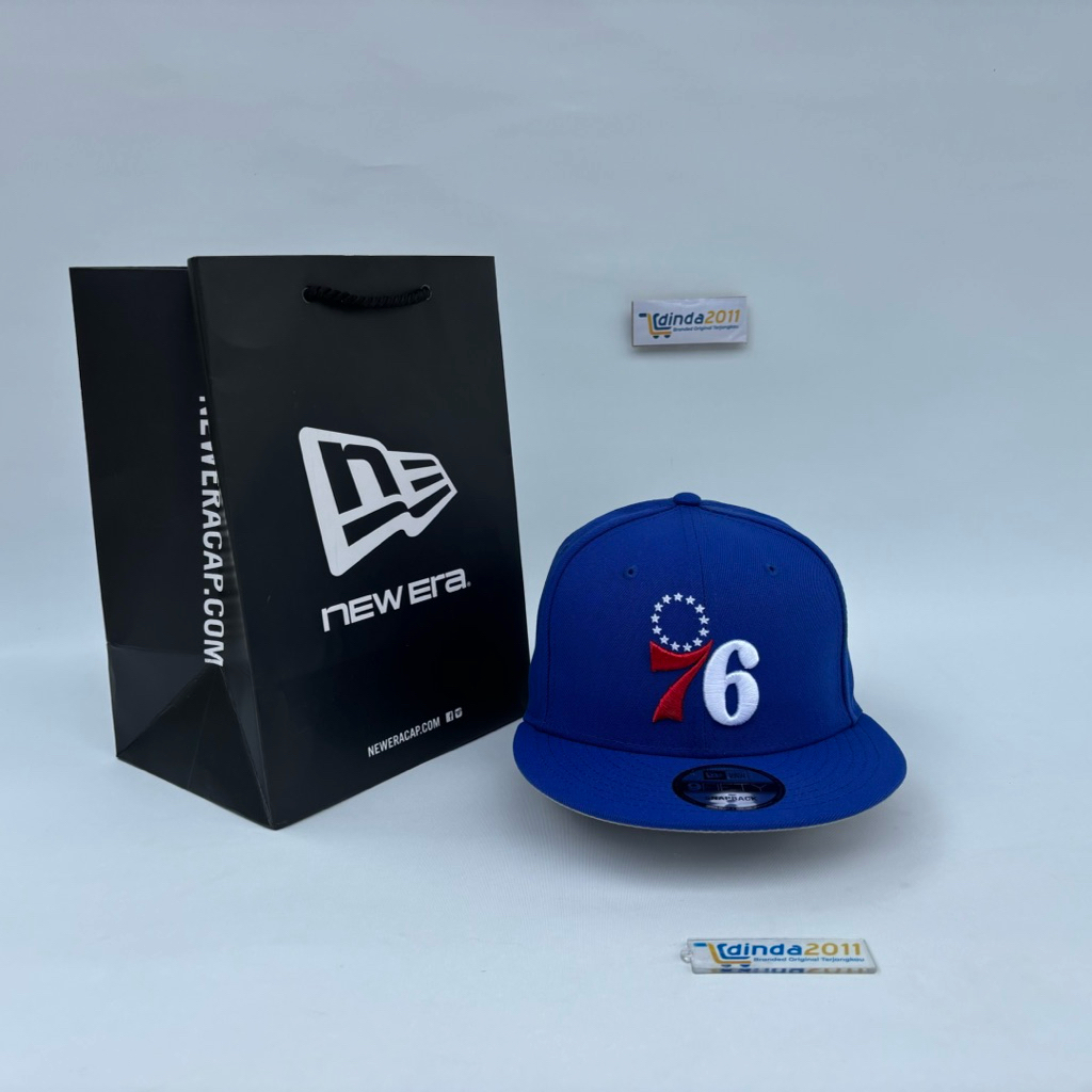 NEW ERA 9Fifty NBA PHILADELPHIA 76ers หมวกอย่างเป็นทางการของแท้