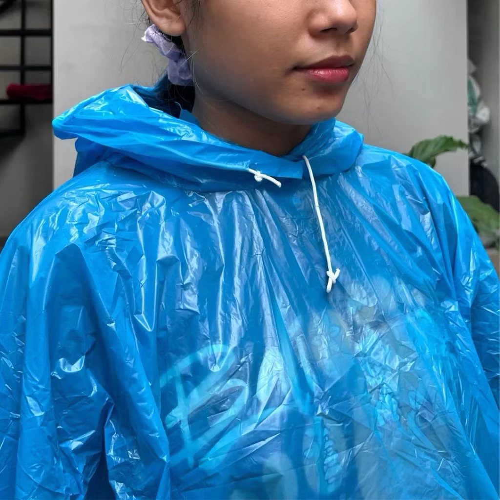 ชุดเสื้อผ้าและกางเกงพลาสติก | เสื้อกันฝน | ชุดเสื้อกันฝน thumbnail 4