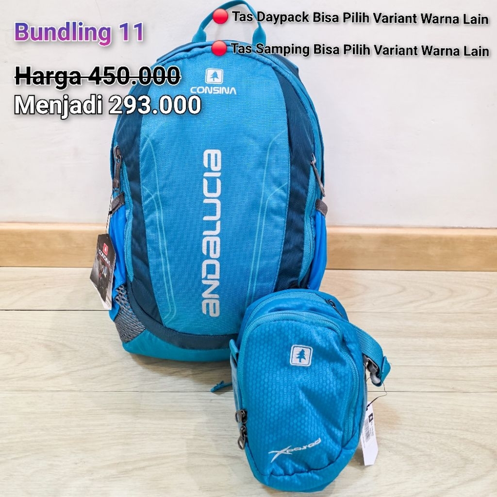 แพ็คเกจที่ผูกปม 11 Consina Andulucia Daypacks, กระเป๋าสะพายข้าง Consina Xposed