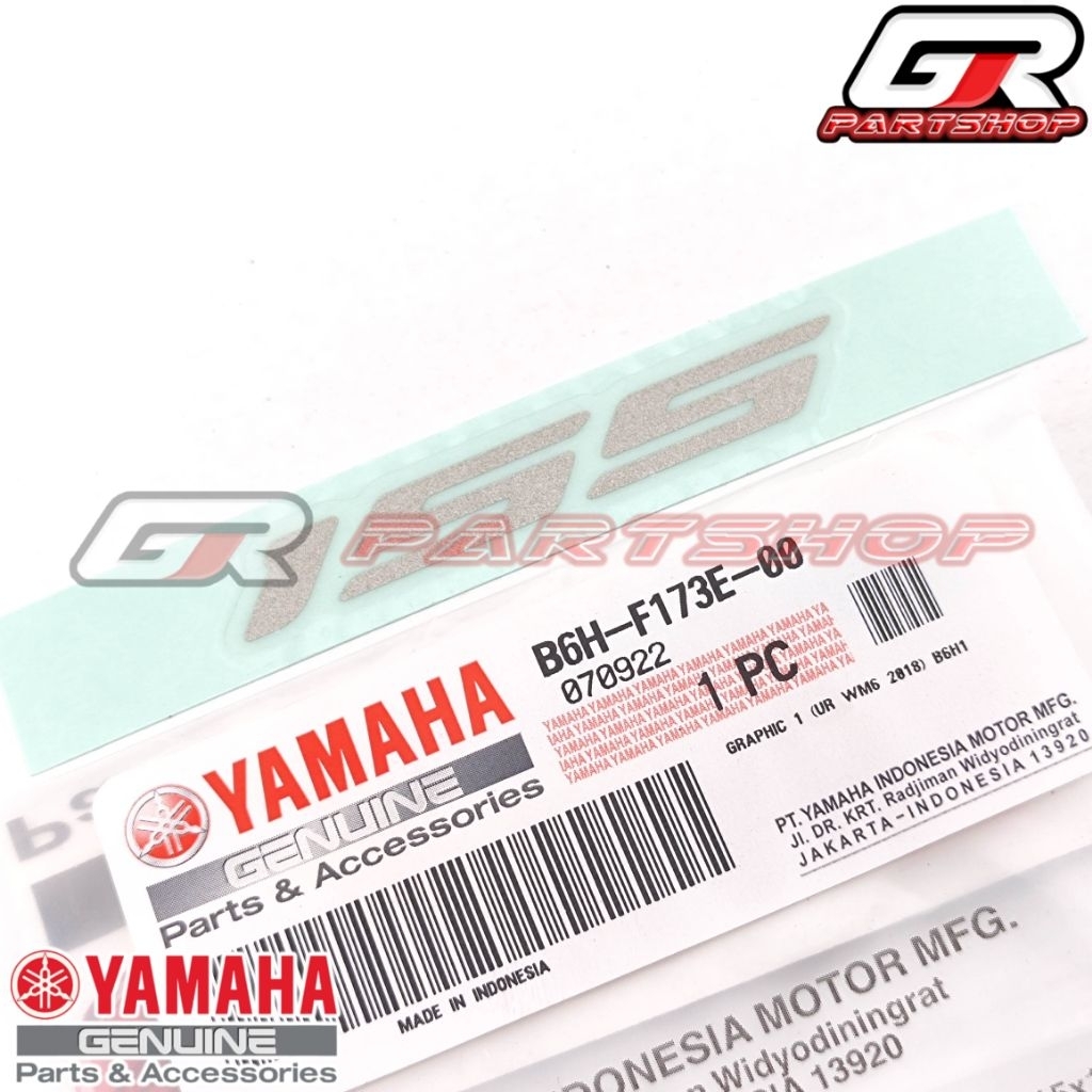 EMBLEM 155 ใหม่ NMAX ต้นฉบับของแท้ YAMAHA ORIGINAL YGP LIST สติ๊กเกอร์กราฟิก STRIPING EMBLEM โลโก้ E