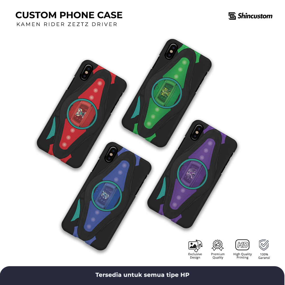 เคสโทรศัพท์ HP Custom Kamen Rider Zeztz Driver มีจําหน่ายในโทรศัพท์ทุกประเภท