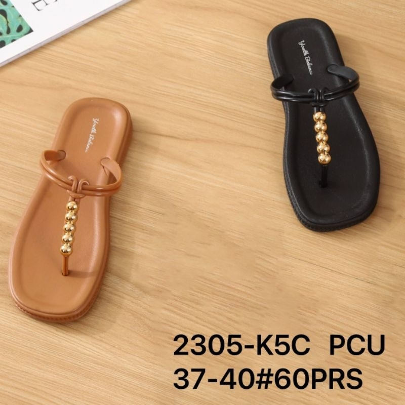 รองเท้าแตะสายทอง Balance 2305-K5c