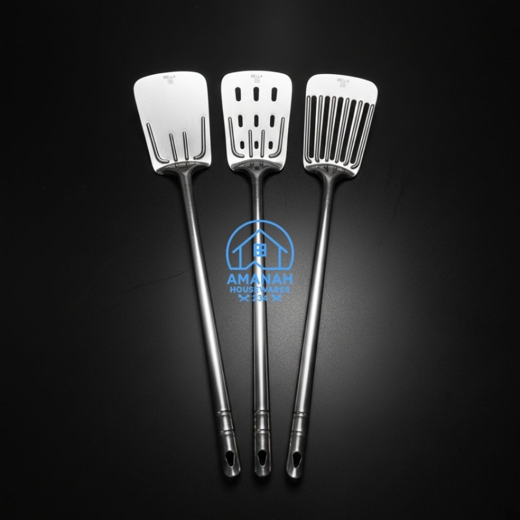 [ซื้อ 2 แถม 1] Bella Stainless Steel Spatula Sotil Saving Package | PaHe 3 ชิ้น Sotil Bella
