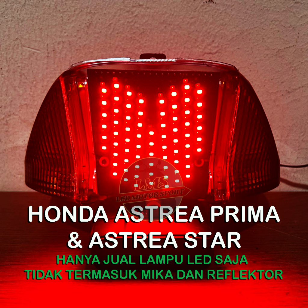 LMS STOPLAMP ASTREA PRIMA & ASTREA STAR Running Lamp astrea prima/astrea star (ต้องใช้ DC) ปลั๊กอัตโ