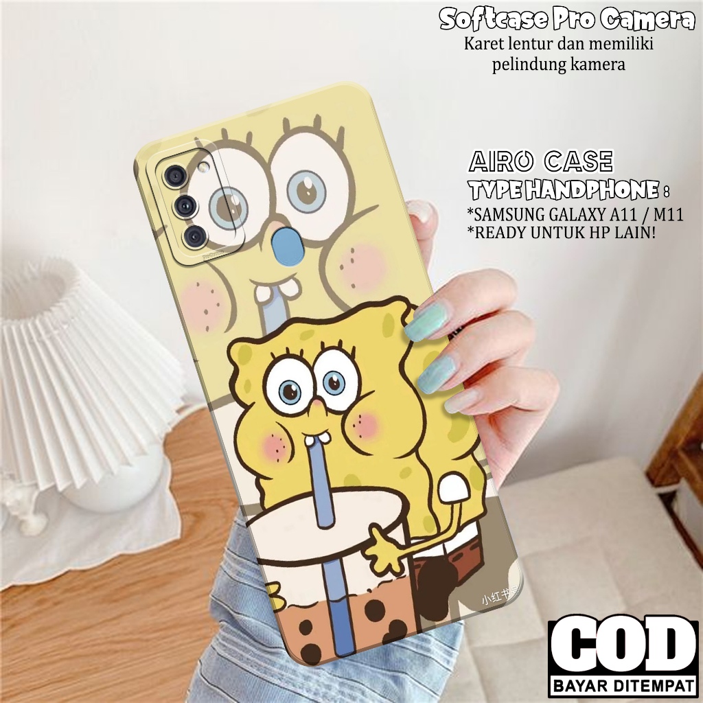 เคส HP SAMSUNG GALAXY A11/M11 - SAMSUNG GALAXY A11/M11 Softcase - เคสแฟชั่นการ์ตูน - เคส SAMSUNG GAL