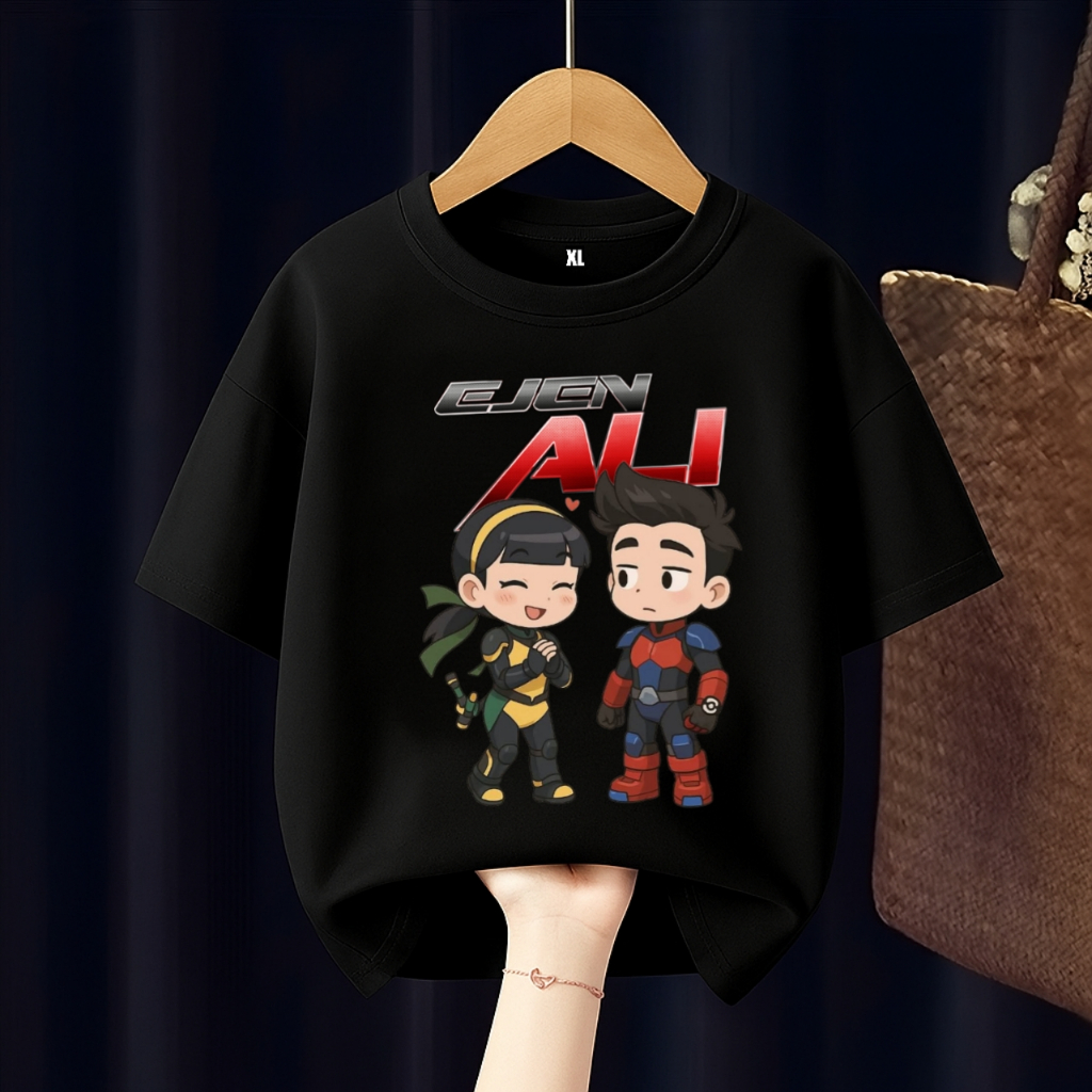 เสื้อยืด EJEN ALI และ AJEN ALICIA CHILDRENS ฟรีชื่อที่กําหนดเอง