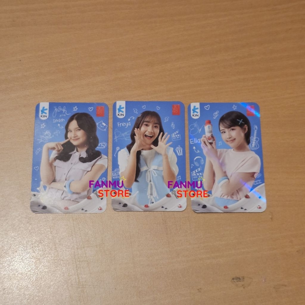 JKT48 x Kin โยเกิร์ต Freya Indah Ella Christy