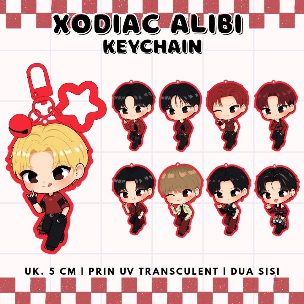 [พร้อม] พวงกุญแจ Xodiac Alibi | PO CHAT อันดับแรก