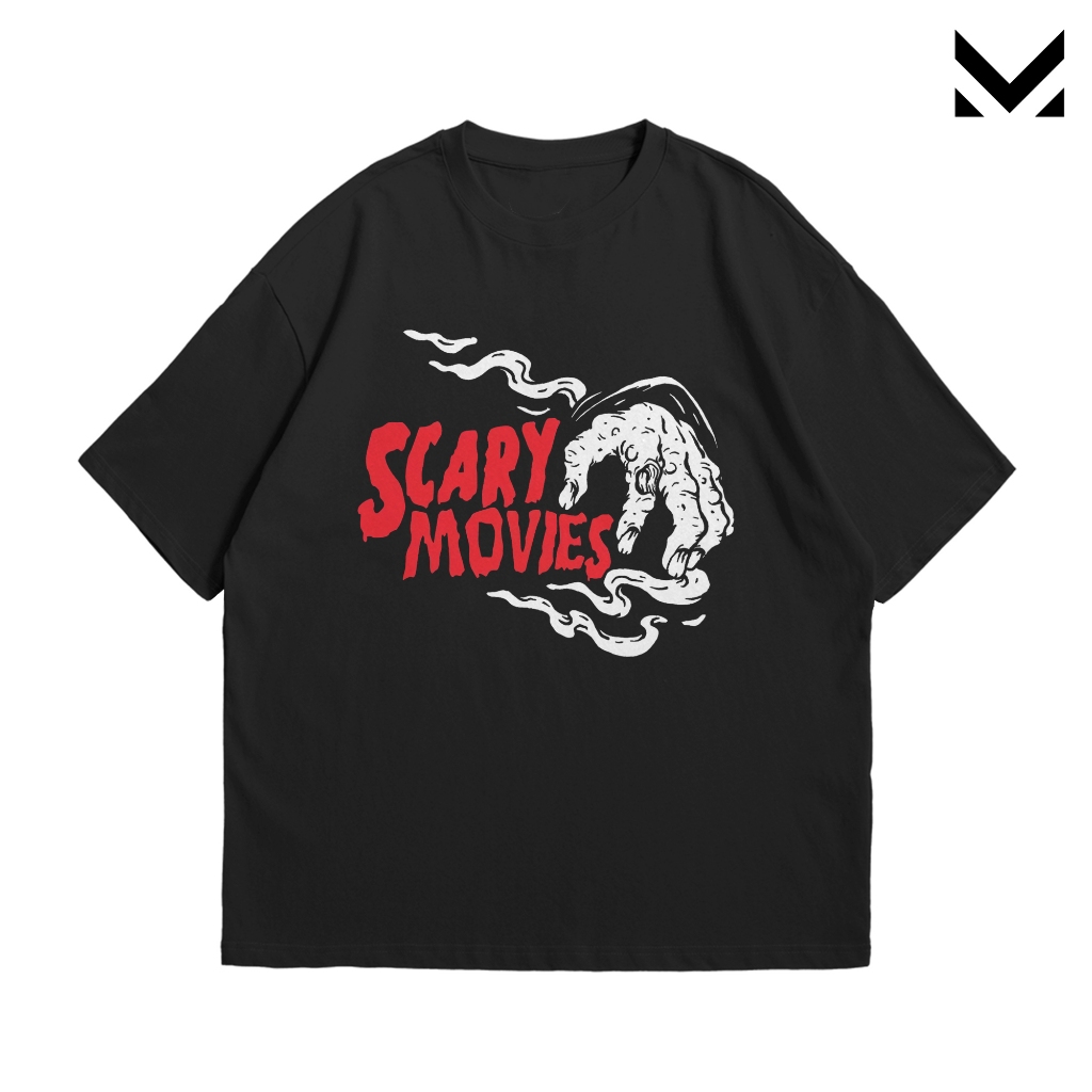 MOZZA.IND - เสื้อยืด SHORT-SLEEVED - SCARY MOVIES DESIGN - STANDARD DISTRO CLOTHES - REGULAR TSHIRT 