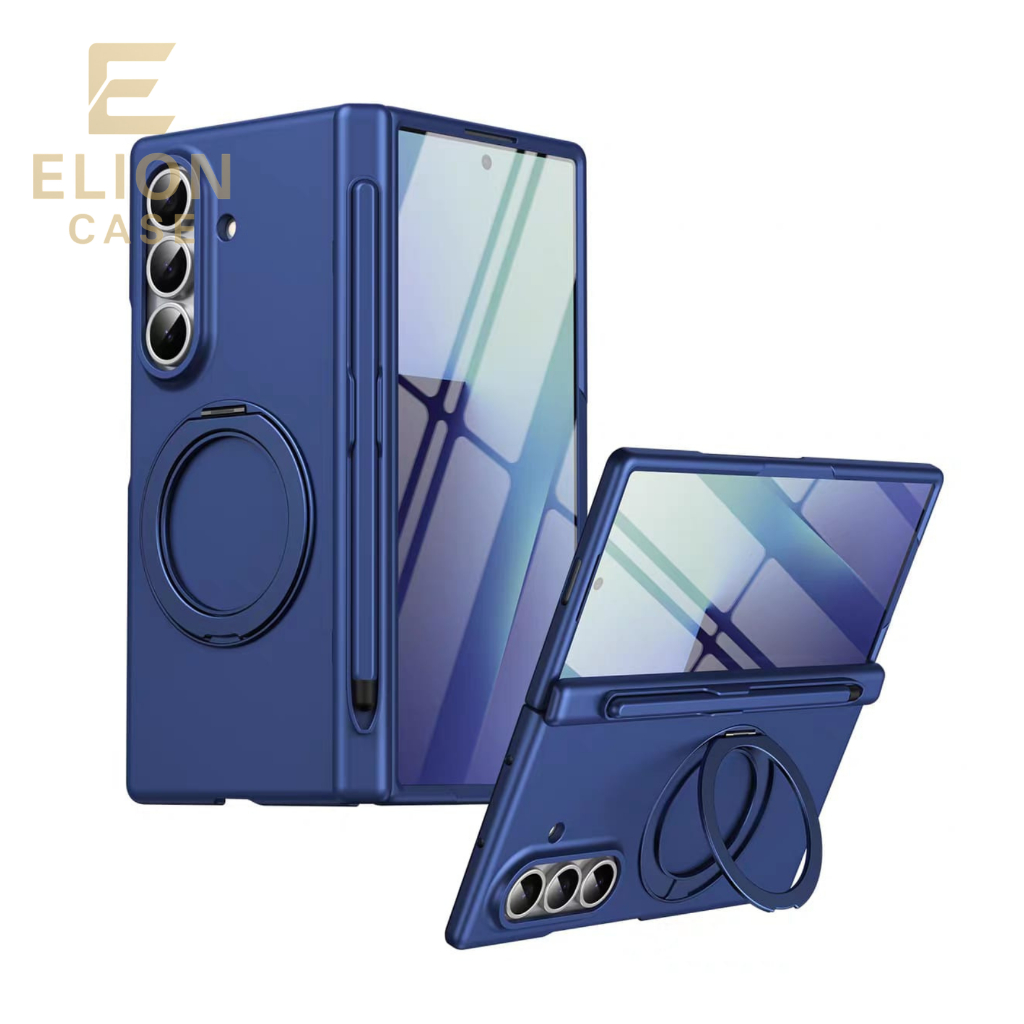 THUNDERBOLT เคสแม่เหล็กสําหรับ GALAXY Z FOLD 7 Z FOLD 6 Z FOLD 5/CASING สําหรับ SAMSUNG Z FOLD7 Z FO
