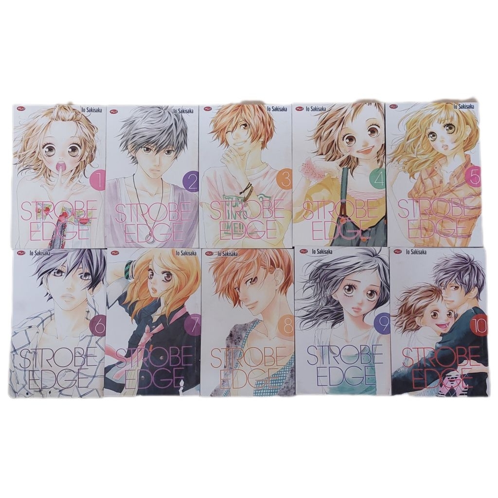 [PRELOVED] Strobe Edge Comic โดย Io Sakisaka อินโดนีเซียดั้งเดิมครบชุด