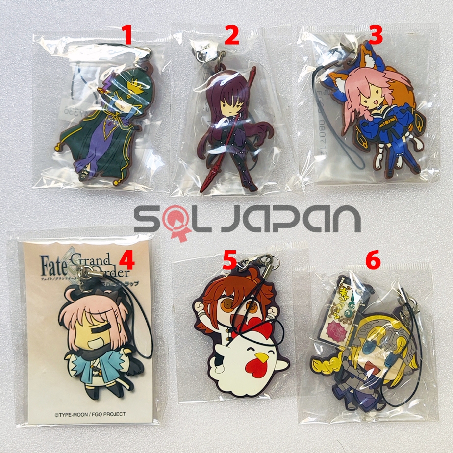 Fate Grand Order FGO Kuji Riyo สายยาง Medea Scathach Tamamo Okita Master Fujimaru Ritsuka Gudako Jea