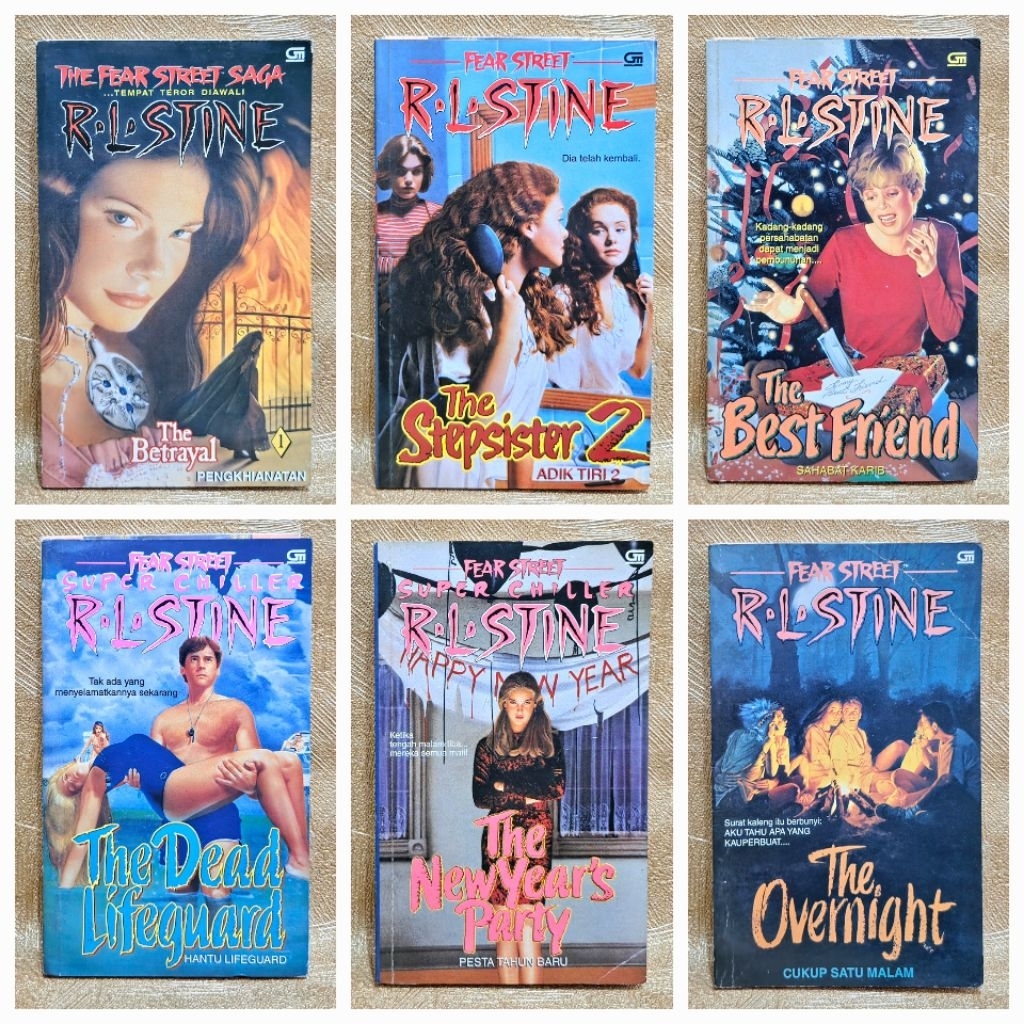 RL Stine Novel - Fear Street ORIGINAL