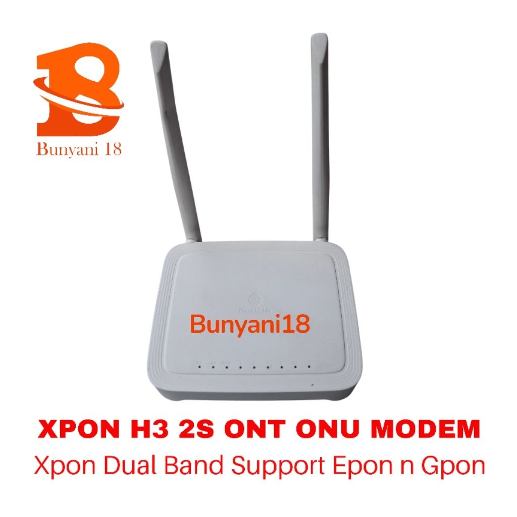 XPON H3 2S DUAL BAND ONT ONU MODEM ROUTER ONU XPON สามารถ EPON และ GPON WIFI ไร้สายอุปกรณ์เสริม POIN