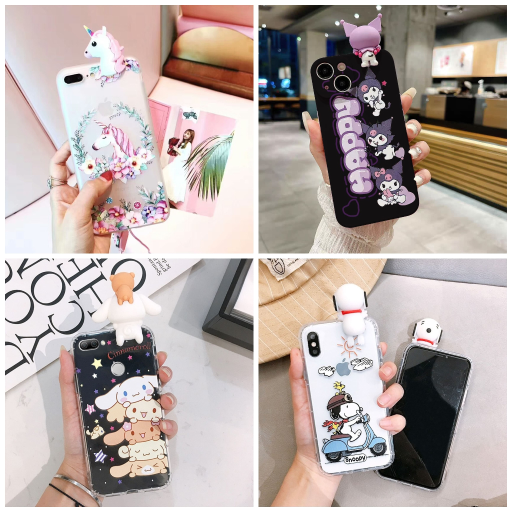 3D Peep Case / Peep Case Unicorn Series Xiaomi Pocophone F6 F7 4G F7 5G F7 Pro F7 Ultra