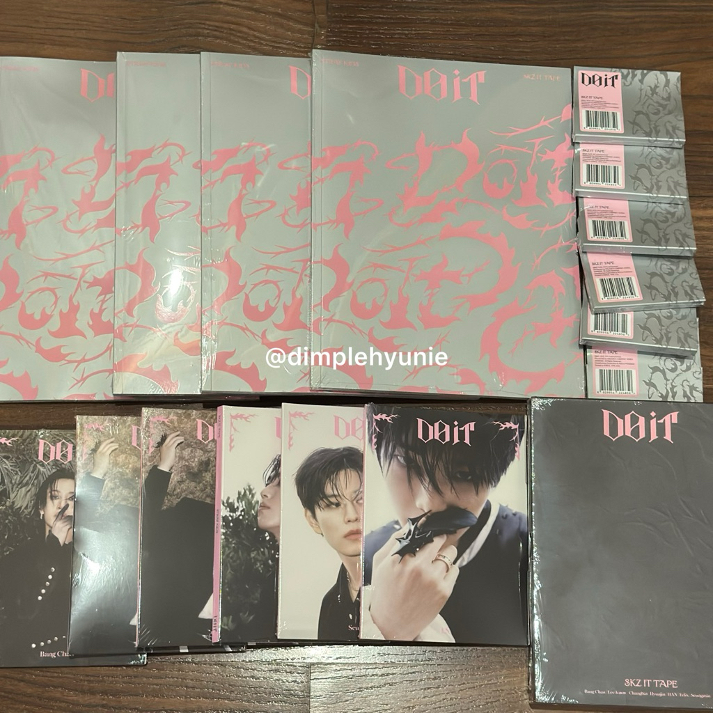 CAN REQUEST INSTANT (SELED) STRAYKIDS ALBUM DO IT NO POB - PLVE PALTFORM ACCORDION FIRST PRESS BANK 