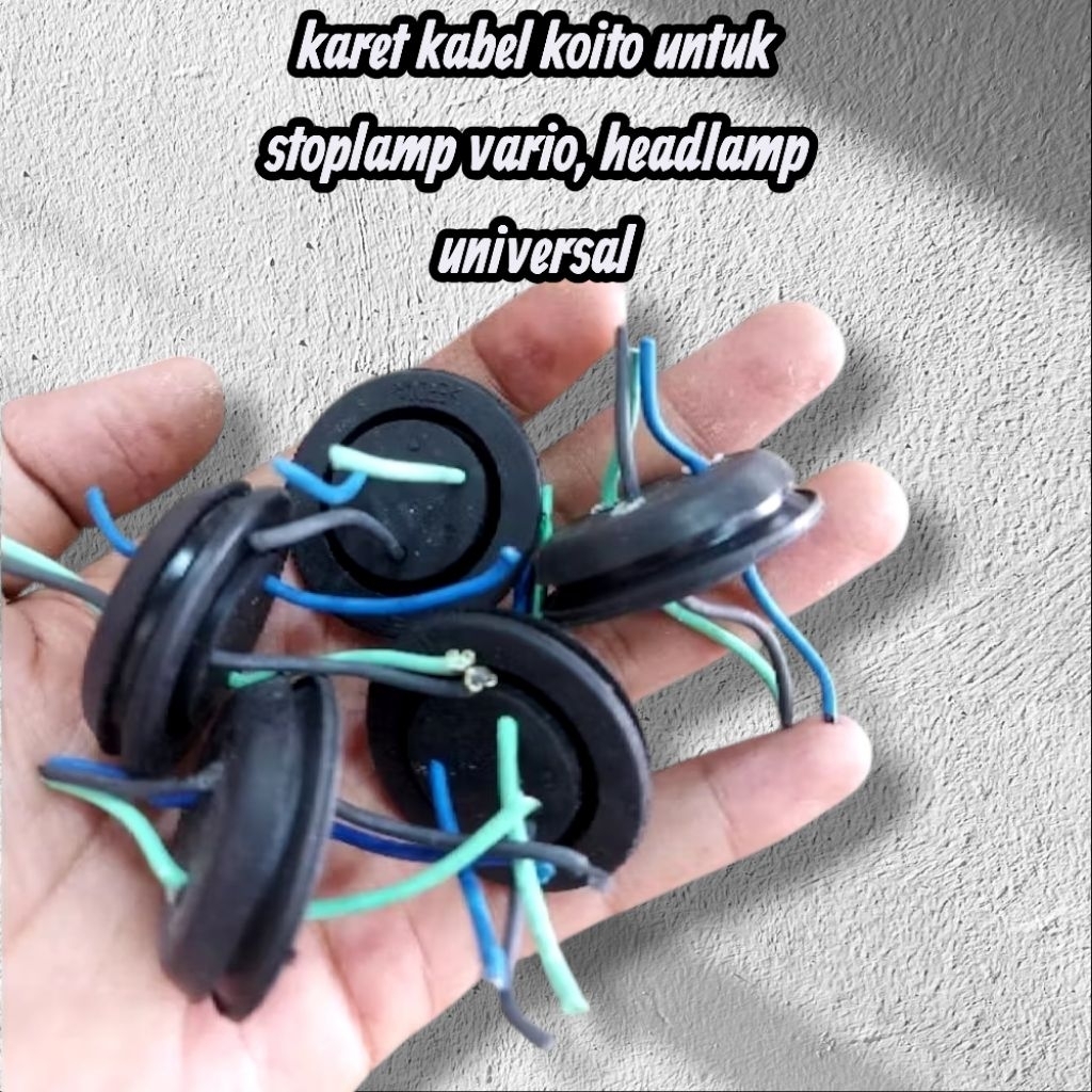 ยางสาย Koito สําหรับโคมหยุด Vario, ไฟหน้า nmax, Vario universal