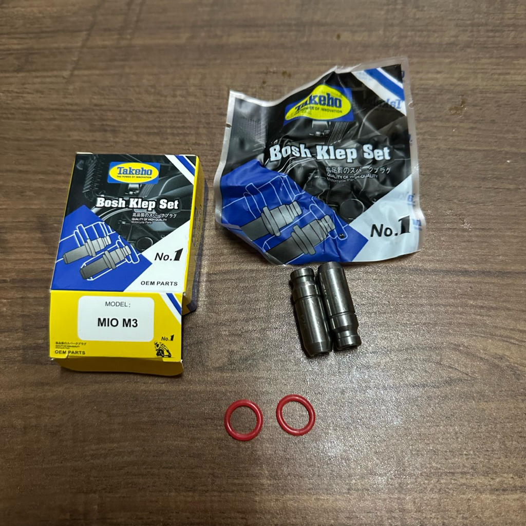TAKEHO MIO M3 BOSH วาล์วขวด BOSS UMBRELLA IN EX วาล์ว GUIDE MOTOR MIO SZ X-RIDE XRIDE FINO 125 SOUL 