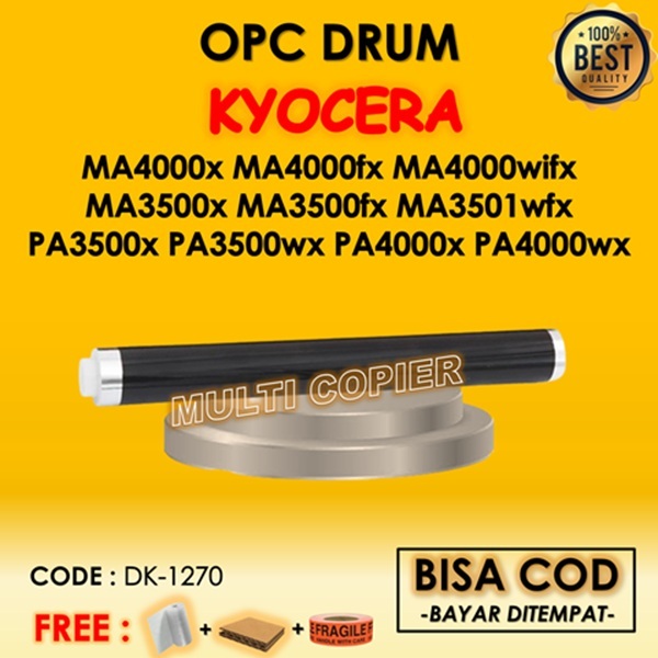 OPC DRUM COMPATIBLE KYOCERA MA4000x MA4000fx MA4000wifx MA3500x MA3500fx MA3501wfx PA3500wx PA4000x 