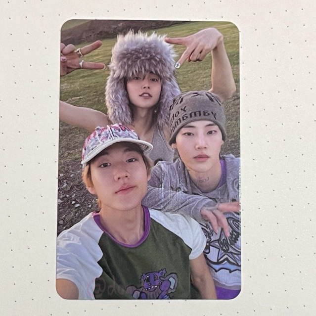 Xnghan Seunghan การ์ดรูปถ่ายอย่างเป็นทางการ XngHan&Xoul Waste No Time Photobook Unit ver. ต้นฉบับต้น