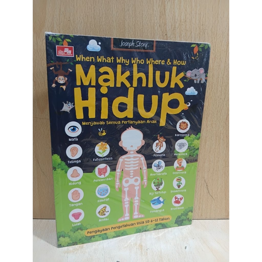 หนังสือเด็ก U 9+ ) เมื่อ What Why Where & How. การดํารงชีวิต THINGS.