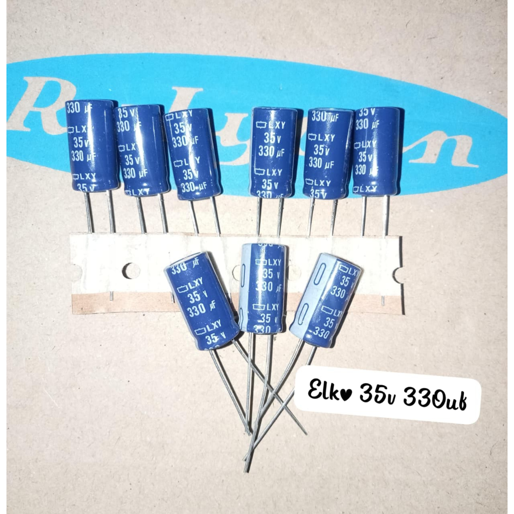 25 ชิ้น Elko 35v 330uf