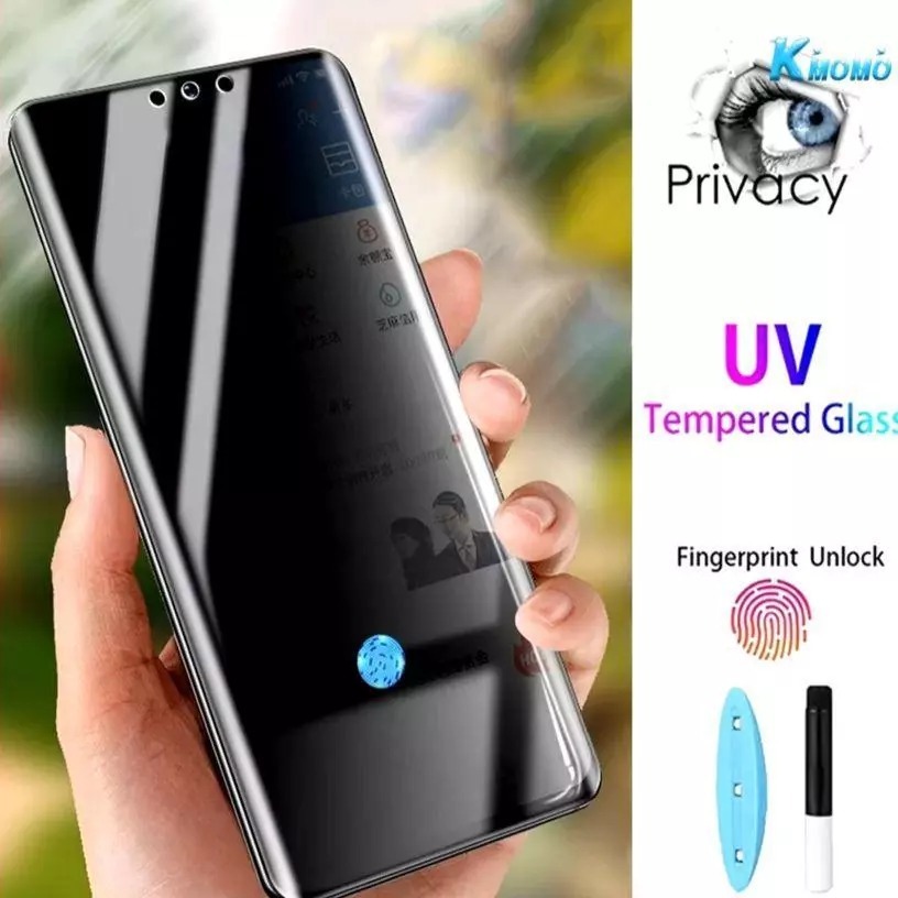TEMPERED GLASS UV ANTI SPY VIVO V40/V30E/V30/V30 pro/V25 Pro/V27 5G/V29 5G/X50 pro/X60 pro/X70 pro/X