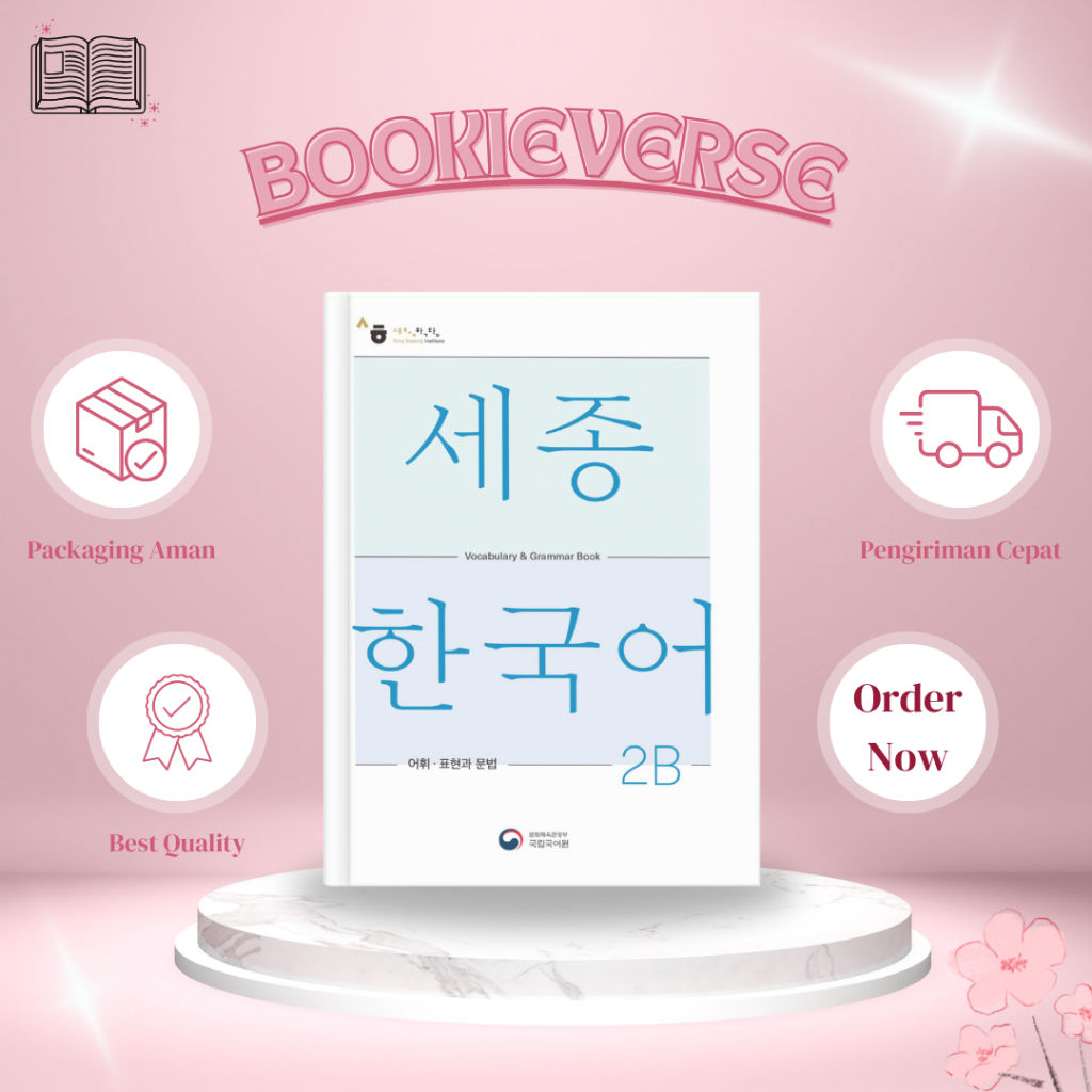 Sejong Korean 2B Book: หนังสือเรียน, สมุดงาน, กิจกรรมเพิ่มเติม, หนังสือคําศัพท์และไวยากรณ์