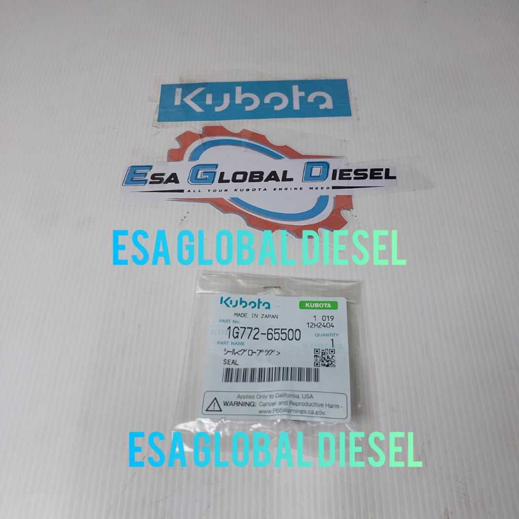 SEAL GLOW PLUG KUBOTA V2607 V3307 1G772-65500