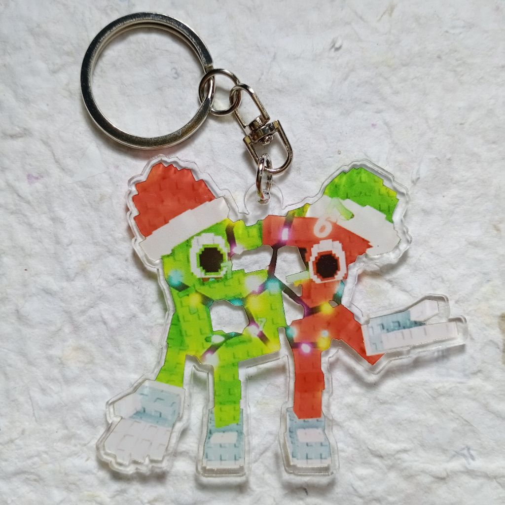 GANTUNGAN Ganci FESTIVE 67 หกเจ็ดขโมยพวงกุญแจ Brainrot เทศกาล 67 Brainrot