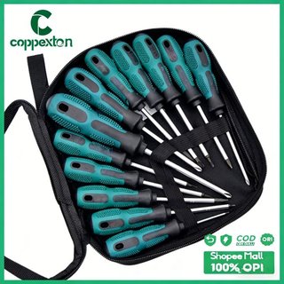 Set Peralatan Obeng Berkemagnet Coppexton 9 in 1 10in1 13in1