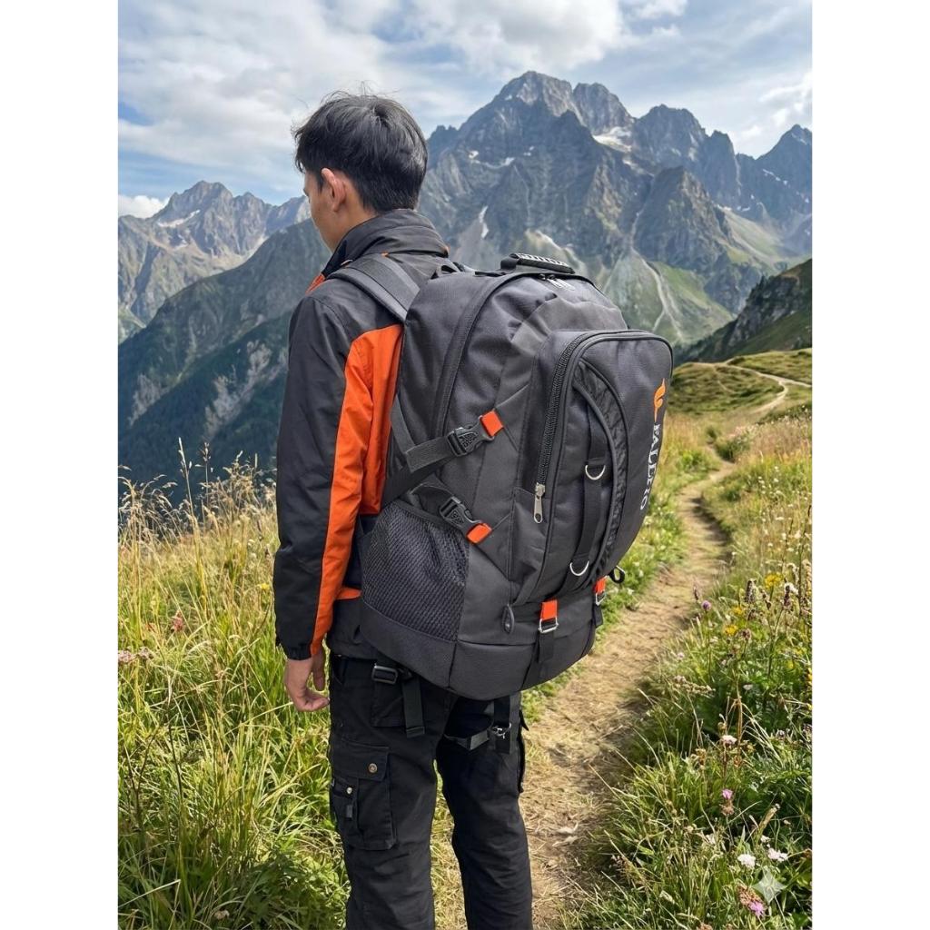 FAIOTTO 60L Unisex Jumbo Backpack/ Travel Carrier Backpack/ Homecoming Backpack