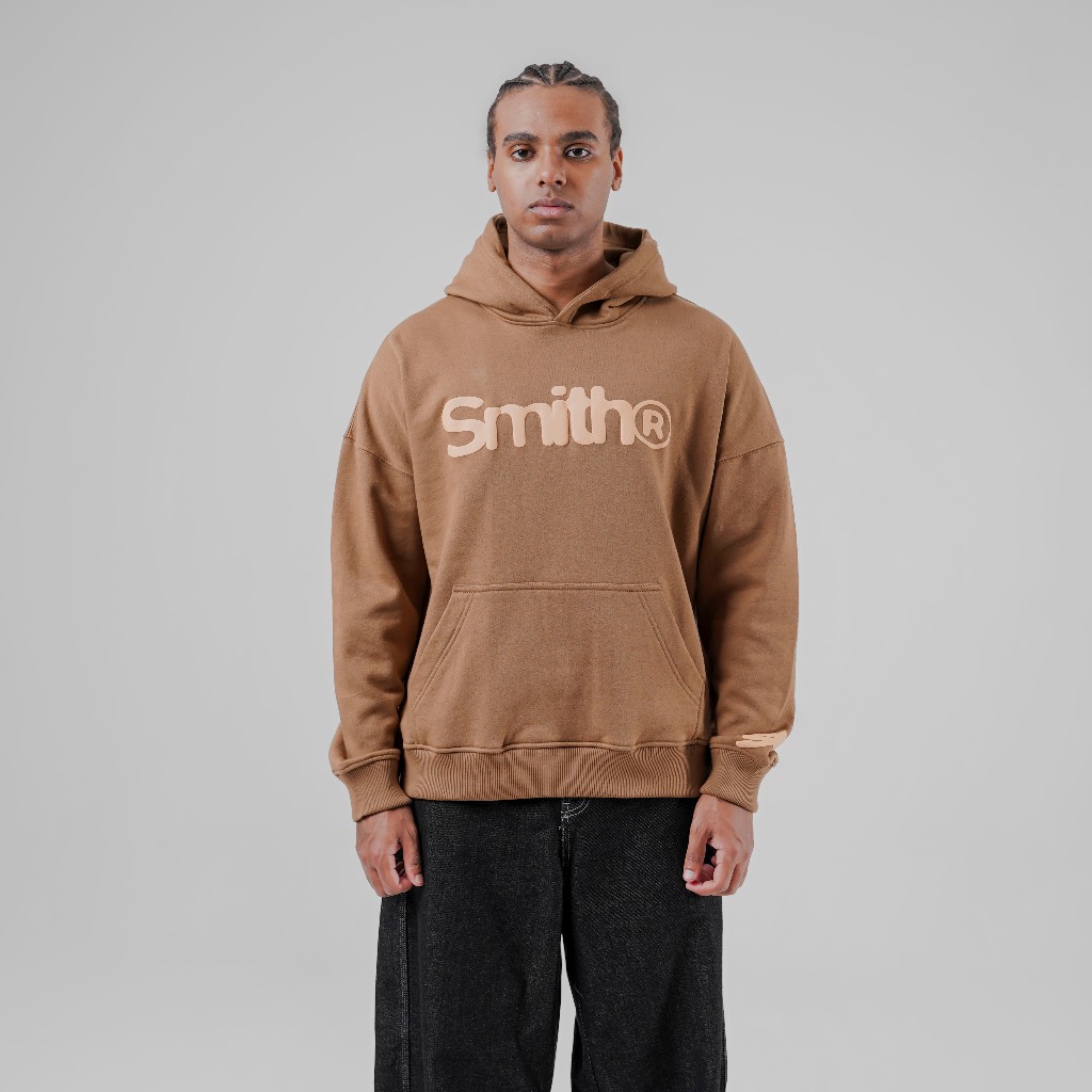 House of Smith เสื้อกันหนาวมีฮู้ดขนาดใหญ่สําหรับผู้ชาย – เสื้อฮู้ดขนาดใหญ่ย่างคาปูชิโน่ ราคา ถูกที่สุด ดีลบีเคเค แกลเลอรีภาพที่ 4