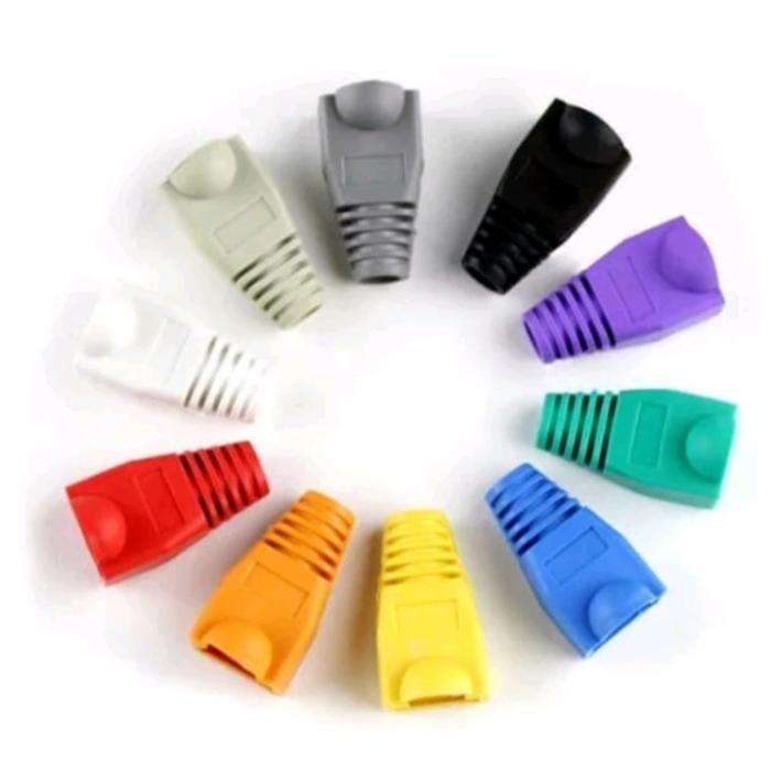 ปลั๊กบูต Power Merchant RJ45 ขั้วต่อ rj45 - ขั้วต่อ plugboot rj 45 rj 45