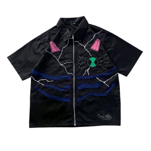 KEMEJA เสื้อทํางาน ben10-Chrome