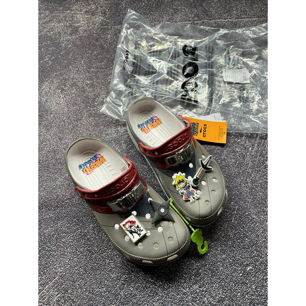 รองเท้าแตะ Naruto Jiraiya / Crocs Naruto Jiraiya Clog รองเท้าแตะ unisex