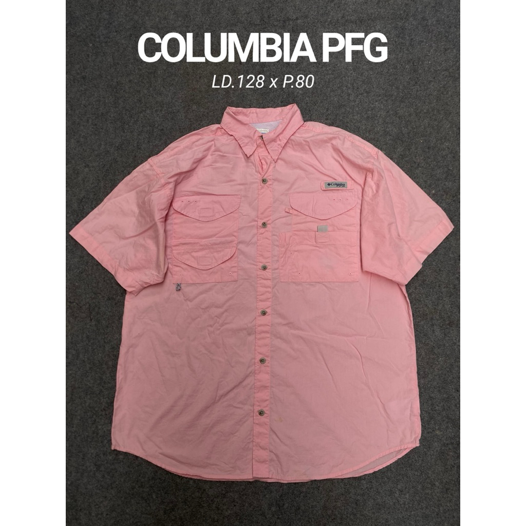 KEMEJA COLUMBIA PFG PRELOVED เสื้อกลางแจ้ง